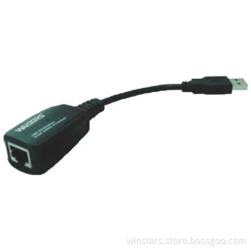 100Mbps USB2.0 Ethernet Adapter, Plug-and-play Installation, Powered by USB Port Only